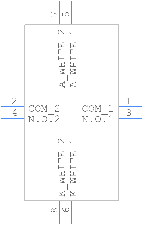 228CMVAWFEWAR - CTS - PCB symbol