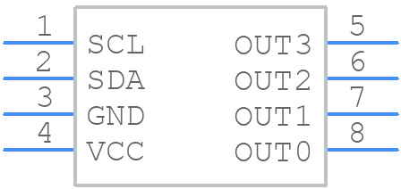LP5816DRLR - Texas Instruments - PCB symbol