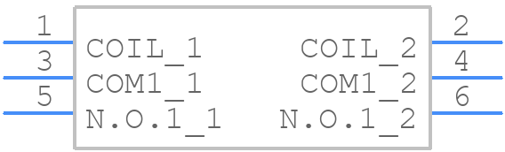 NF75100E712DC - NF FORWARD - PCB symbol