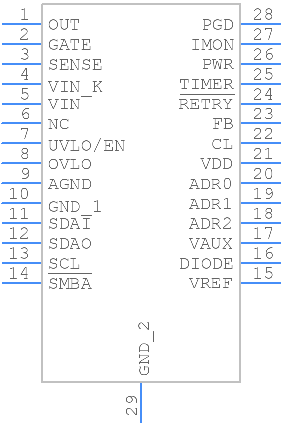 PLM5066H1PWPR - Texas Instruments - PCB symbol
