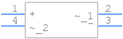 W10M - DC COMPONENTS CO LTD - PCB symbol