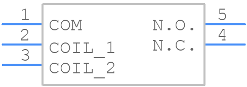 HFD17-1/12-Z-3N - Hongfa - PCB symbol