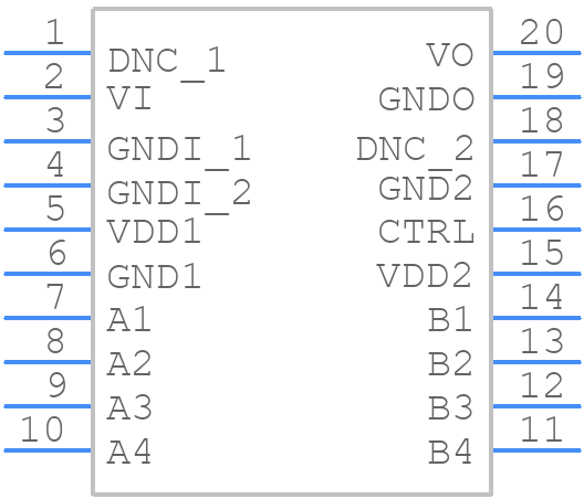 Si86P342EC-IS - Skyworks - PCB symbol