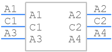 LB G6SP-BACB-35-47 - ams OSRAM - PCB symbol