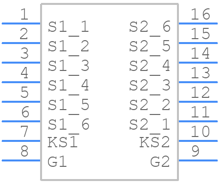 TP65B110HRU-TR - Renesas Electronics - PCB symbol