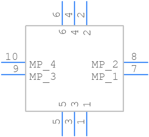 5054130617 - Molex - PCB symbol