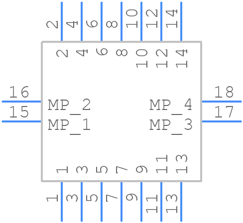 5054171417 - Molex - PCB symbol