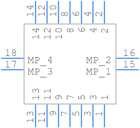 5054131417 - Molex - PCB symbol