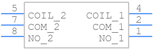 FTR-F1AA012T - FCL Components - PCB symbol