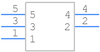 0930701017 - Molex - PCB symbol