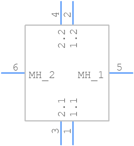 0469862131 - Molex - PCB symbol