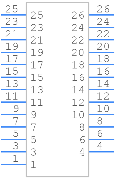 0877590004 - Molex - PCB symbol