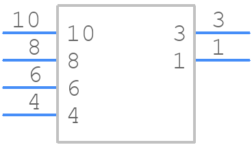 0930703502 - Molex - PCB symbol