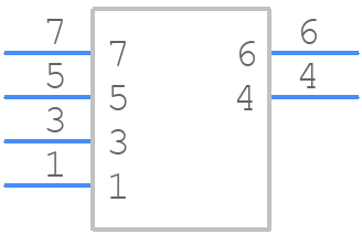 0930702013 - Molex - PCB symbol