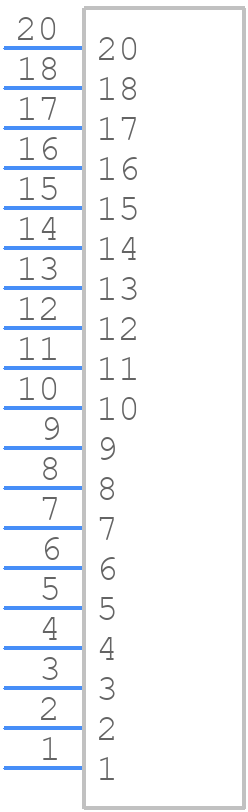 0711640028 - Molex - PCB symbol