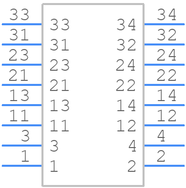 0877605516 - Molex - PCB symbol
