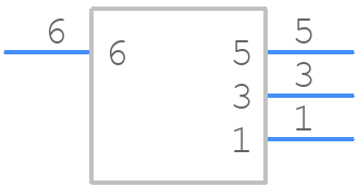 0930701513 - Molex - PCB symbol