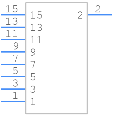 0930706002 - Molex - PCB symbol