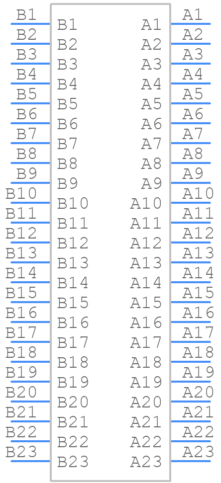 0791091046 - Molex - PCB symbol