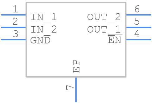NCP398MUTBG - onsemi - PCB symbol