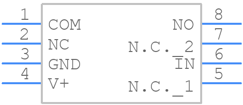SGM3003XMS/TR - SGMICRO - PCB symbol