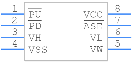 X9511WSIZ - Renesas Electronics - PCB symbol