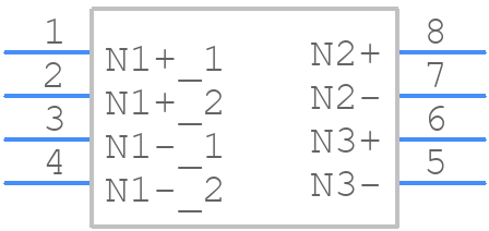 B82802F0004A213 - TDK - PCB symbol