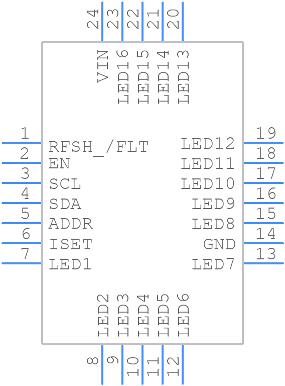 MP3326AGRE-P - Monolithic Power Systems (MPS) - PCB symbol