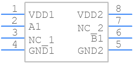 SI86S610EC-AS - Skyworks - PCB symbol