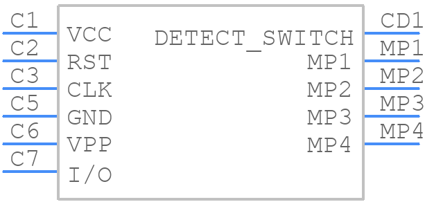 SMN 303 - XUNPU - PCB symbol