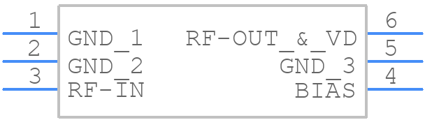 PSA-5455-2+ - Mini-Circuits - PCB symbol