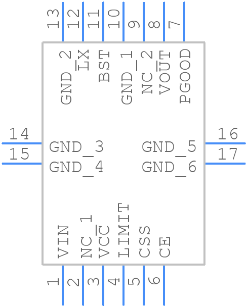 R1271L331B-TR-U - Nisshinbo - PCB symbol