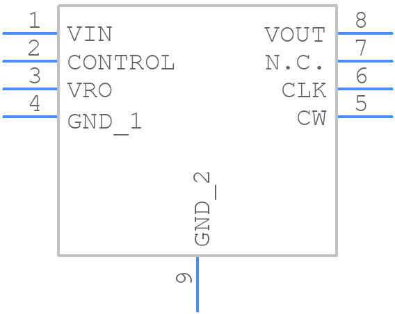 NP4271AC301AE2P - Nisshinbo - PCB symbol