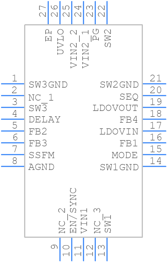 NP8700NCAE2P - Nisshinbo - PCB symbol