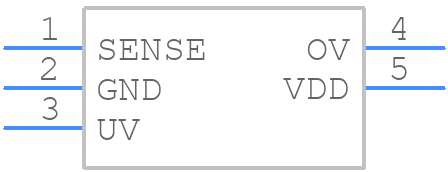 NV3601DC005HE1Q - Nisshinbo - PCB symbol