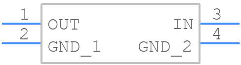 NJM78L20UA - Nisshinbo - PCB symbol