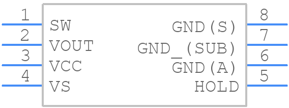 PR4404 - PREMA SEMICONDUCTOR - PCB symbol