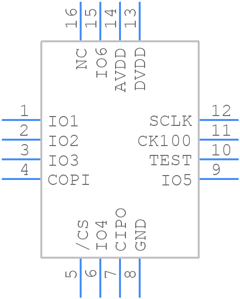 MA600GQE-0000-Z - Monolithic Power Systems (MPS) - PCB symbol