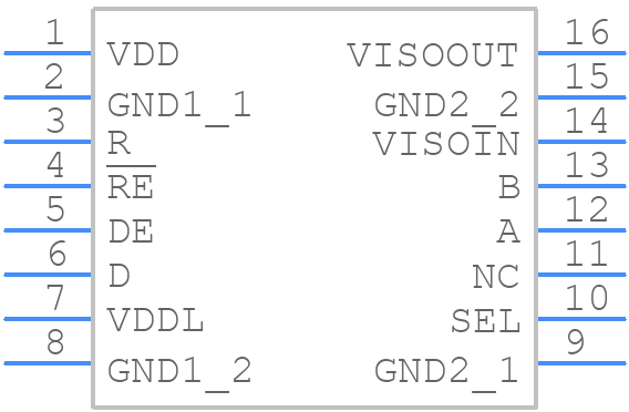 NSIP93086HV-DSWR - NOVOSENSE - PCB symbol