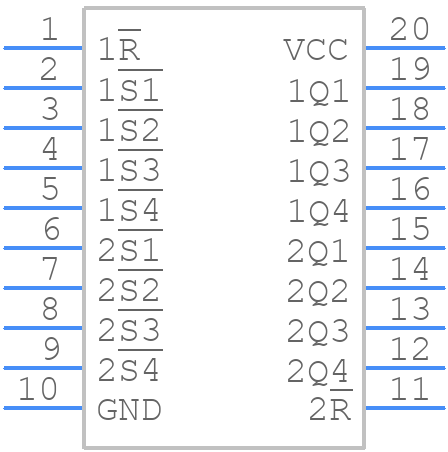 AP54RHC420 - Apogee Semiconductor - PCB symbol