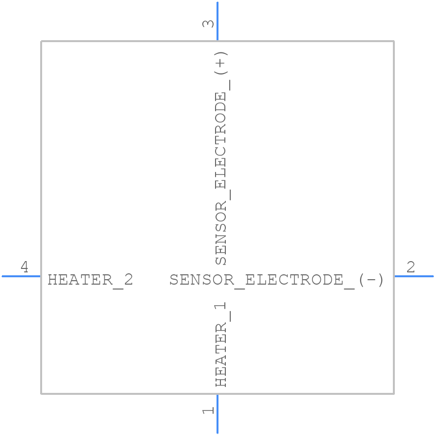 TGS2630 - FIGARO Engineering Inc - PCB symbol
