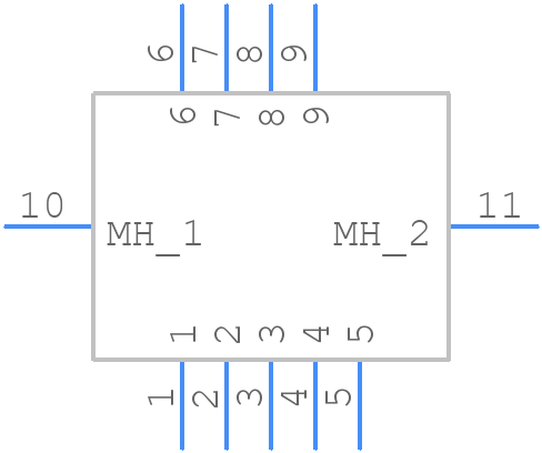 5747844-3 - TE Connectivity - PCB symbol