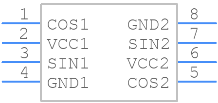 A33204LLEATR - Allegro Microsystems - PCB symbol