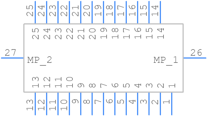 M40-6202546R - Harwin - PCB symbol