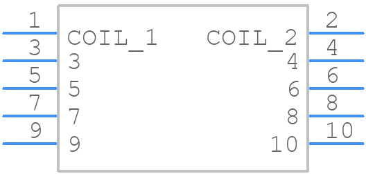 3650-12-52 - Coto Technology - PCB symbol