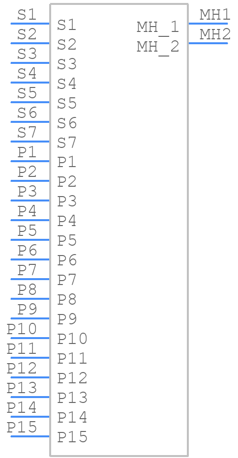 1735397-1 - TE Connectivity - PCB symbol