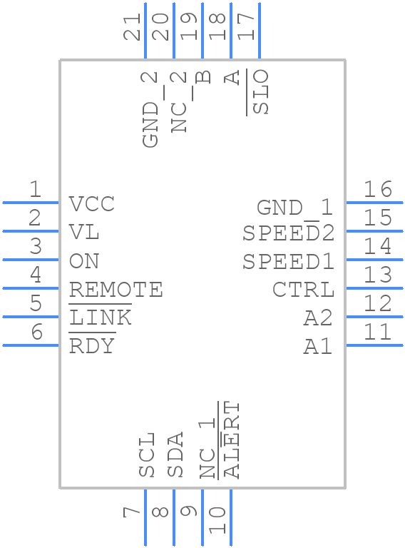 LTC4331CUFD#TRPBF - Analog Devices - PCB symbol