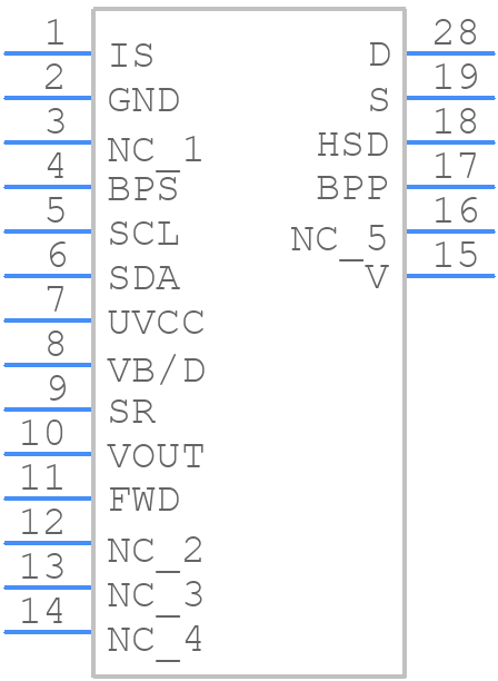 INN5375F-H903-TL - Power Integrations - PCB symbol