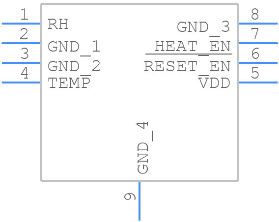 HDC3120QDEFRQ1 - Texas Instruments - PCB symbol