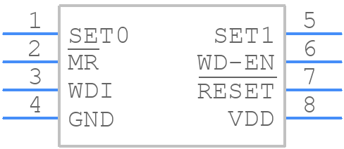 TPS35CA38IAGDDFRQ1 - Texas Instruments - PCB symbol